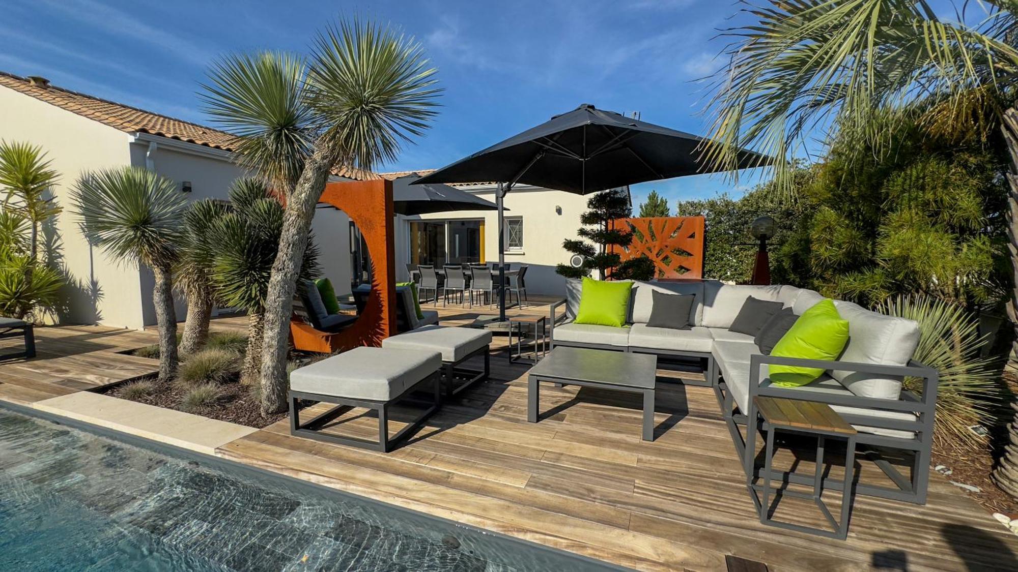 Villa Harmonie - Luxe, Jaccuzzi Et Piscine En Charente-Maritime Saint-Ciers-du-Taillon Zewnętrze zdjęcie